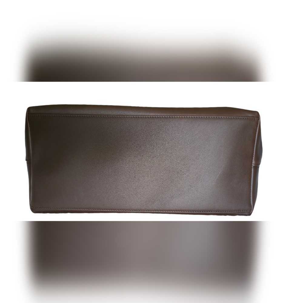 Longchamp Le Smart L Handbag Mocha  Leather - Picture 6 of 12